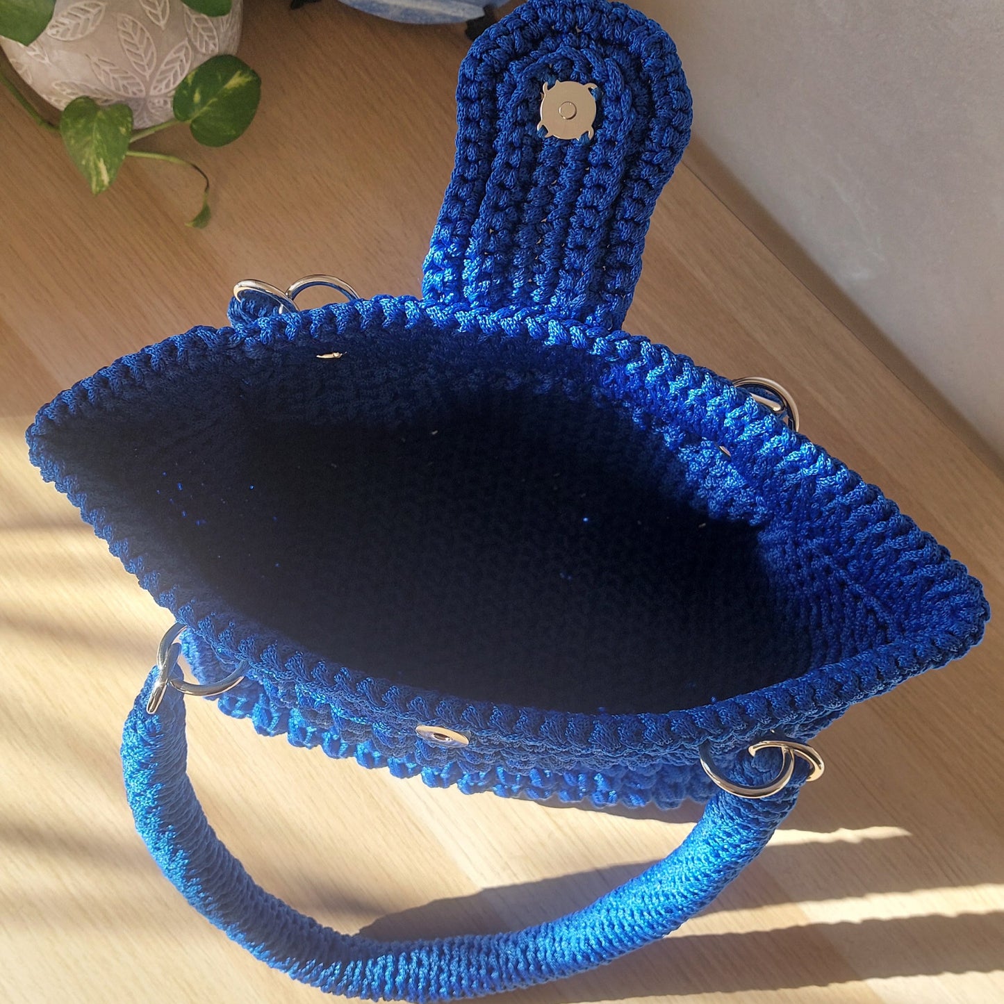 Verona Luxe Crochet Tote
