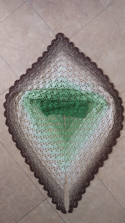 Shell lacy Shawl