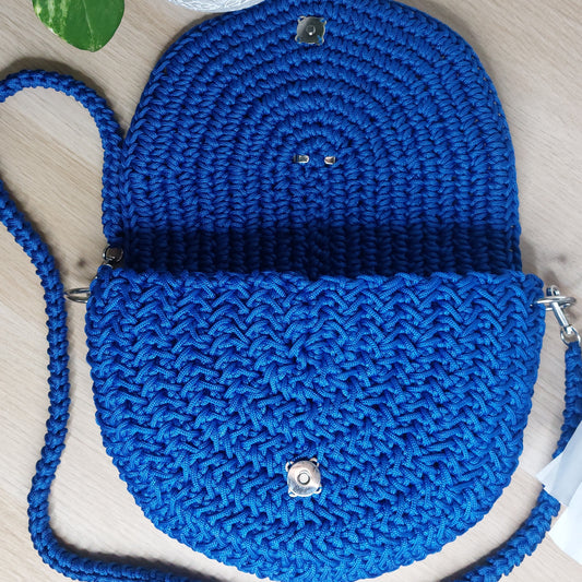 Royal Blue Half-moon bag
