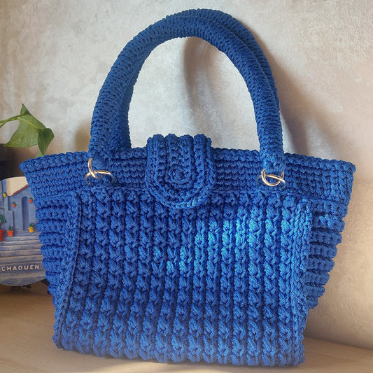 Verona Luxe Crochet Tote