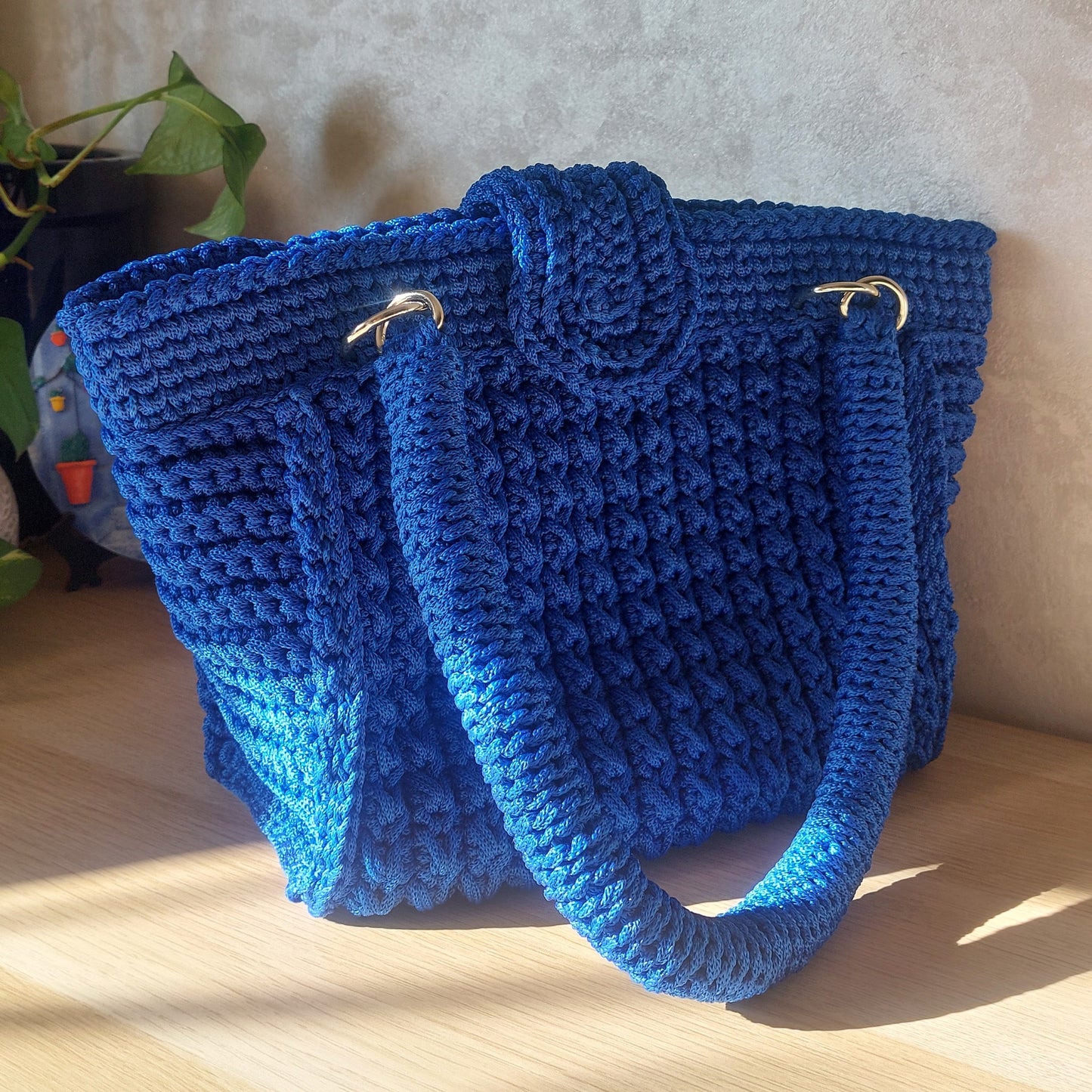 Verona Luxe Crochet Tote
