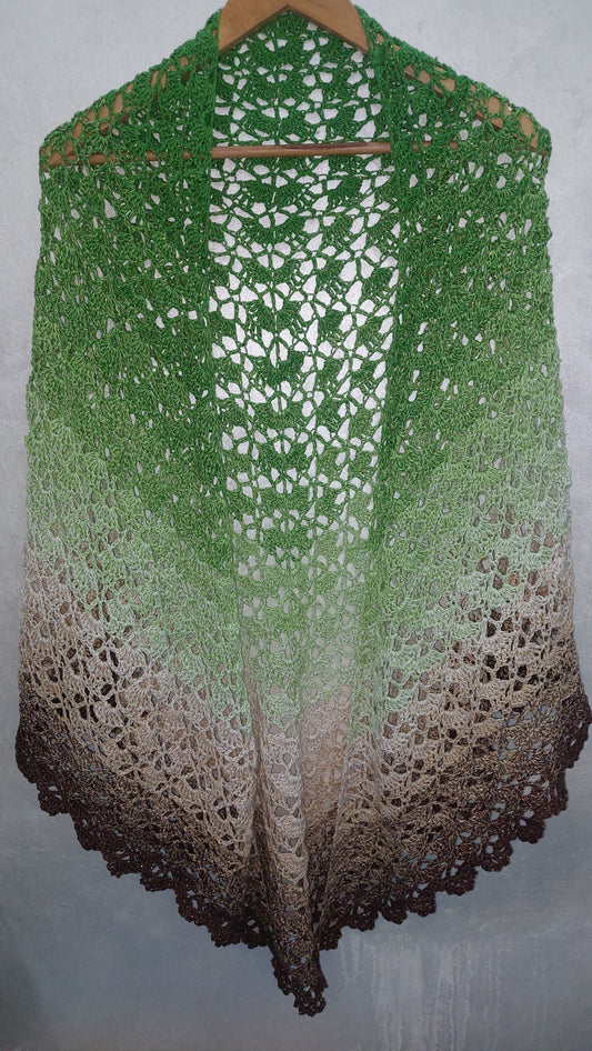 Shell lacy Shawl