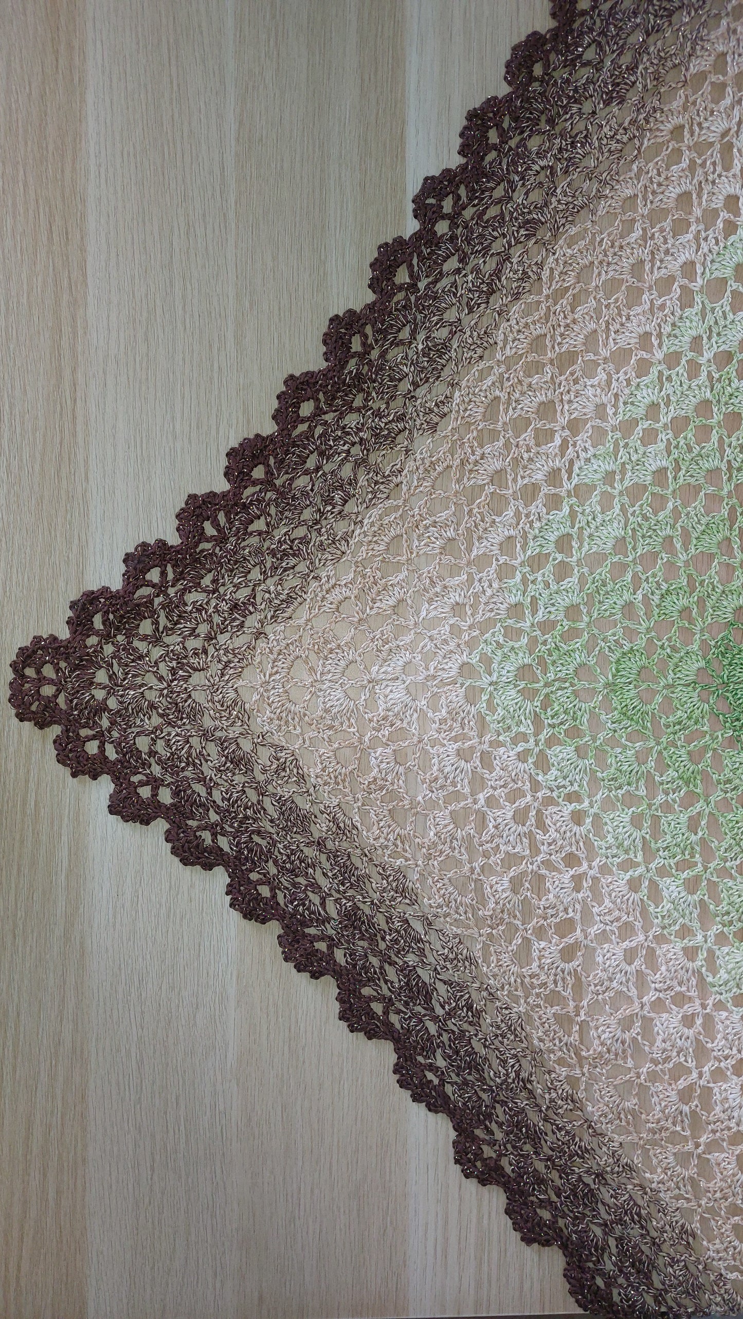 Shell lacy Shawl