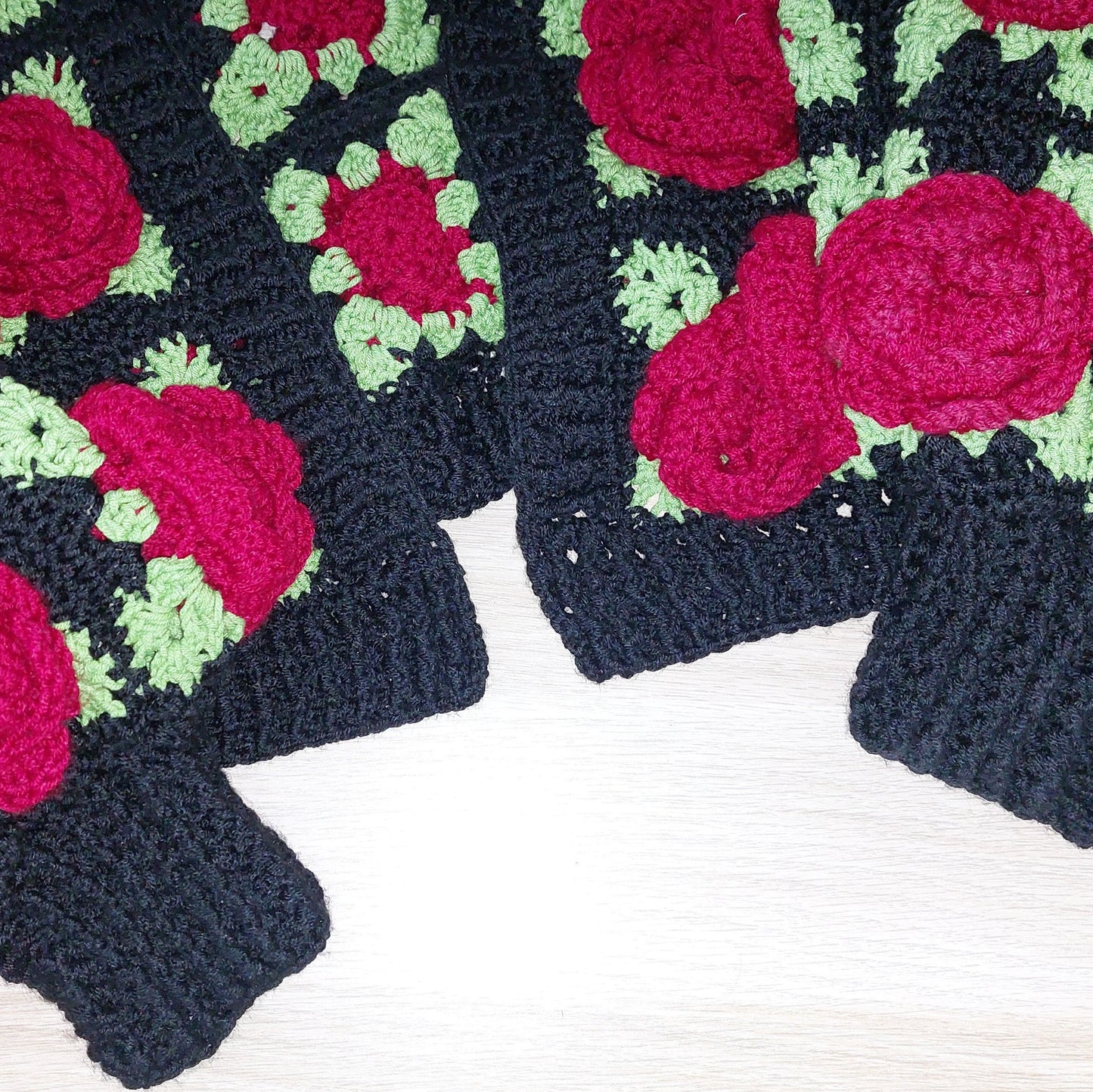 Rose garden cardigan