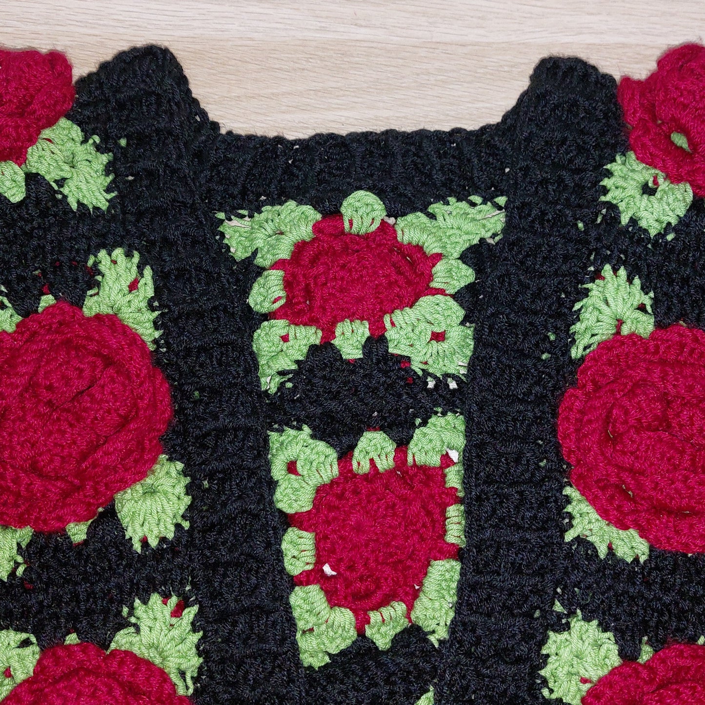 Rose garden cardigan